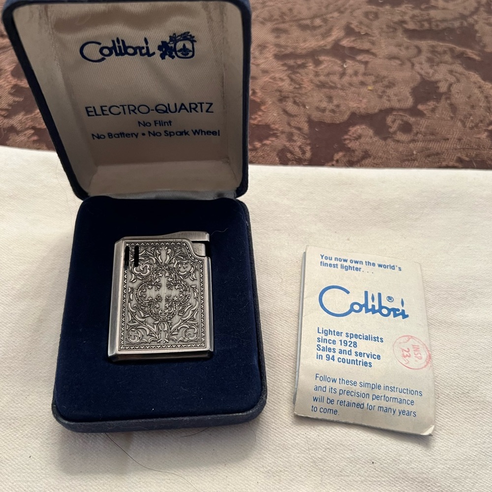 Vintage Lighter With Box and Instructions